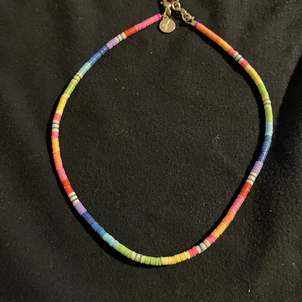 Elsie Frieda “Louise” Heishi Choker in Tutti Frutti color